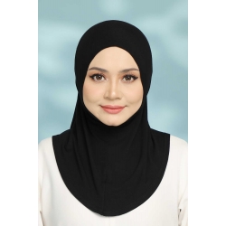 Sakeena Inner Neck Berdagu - SKN01 Black